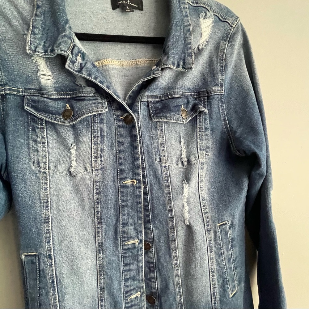 Cardigan, Jean jacket - Picture 9 of 13